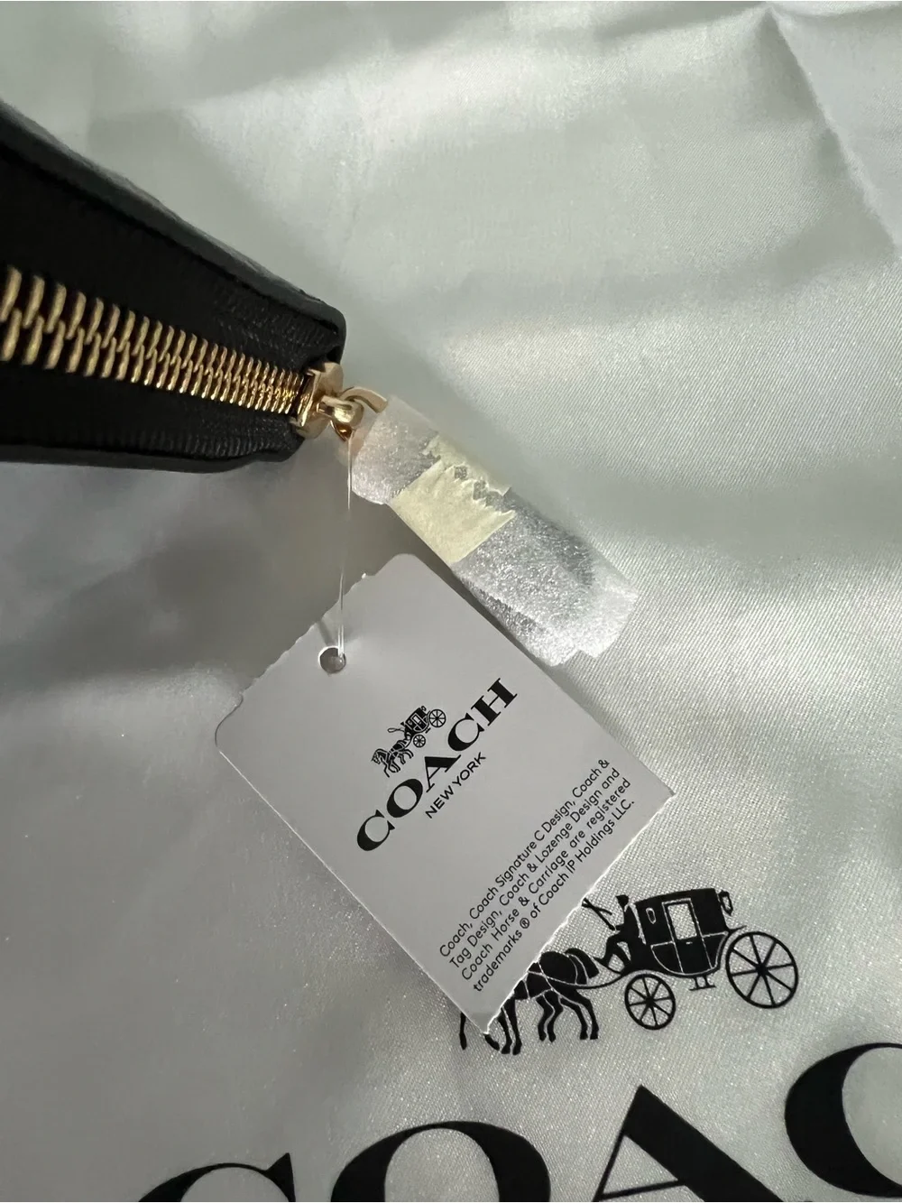 Coach Large Rowan Satchel In Signature Leather With Wallet